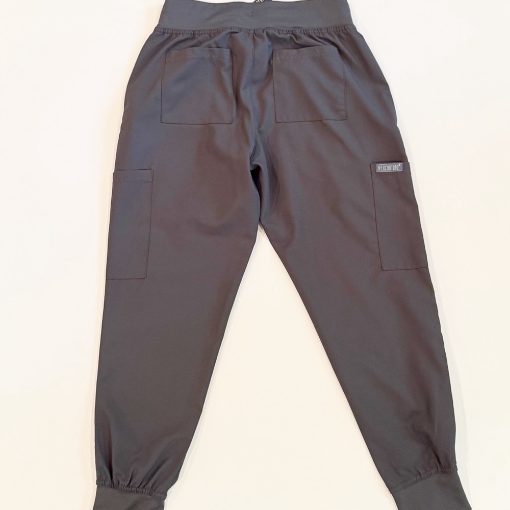 Med Couture XS Insight Pewter Jogger Scrub Set - Picture 10 of 15
